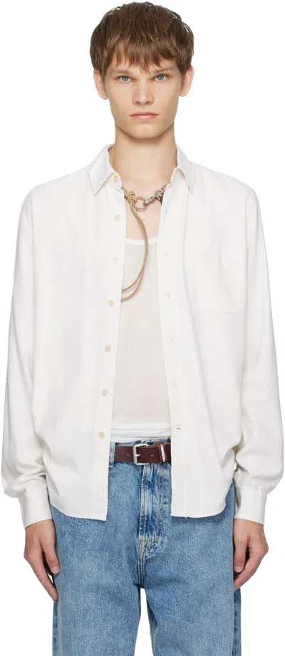 Our Legacy White Classic Shirt