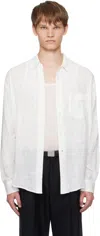 Our Legacy White Coco Shirt In White