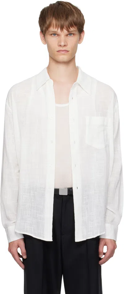 Our Legacy White Coco Shirt