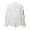 Our Legacy Coco Button-up Long-sleeve Shirt In White