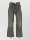 Our Legacy Wide-leg Denim Trousers Five-pocket Style In Gray