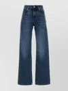 Our Legacy Wide-leg Denim Trousers Five Pockets In Blue
