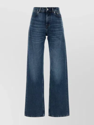 OUR LEGACY WIDE-LEG DENIM TROUSERS FIVE POCKETS