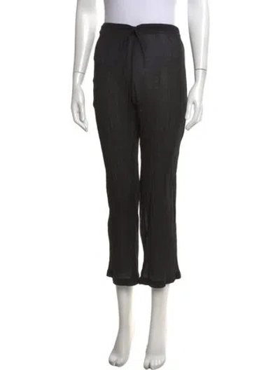 Pre-owned Our Legacy Wide Leg Pants In Black