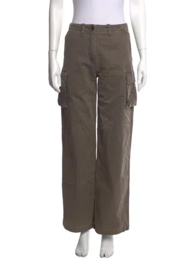 Pre-owned Our Legacy Wide Leg Pants In Brown