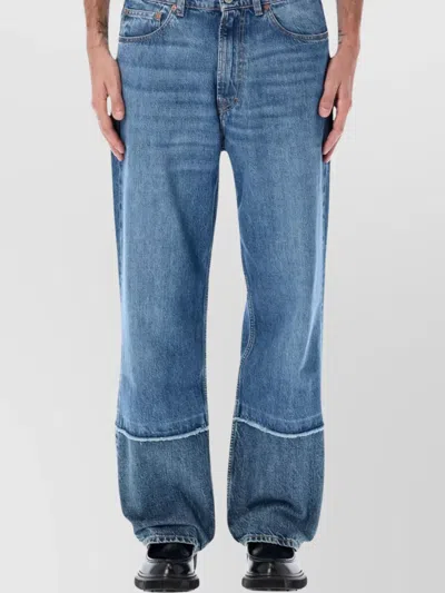 Our Legacy Regular Fit Jeans In Shelly Wash In Blue