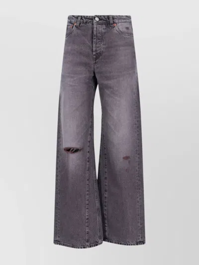OUR LEGACY WIDE LEG TROUSERS FIVE-POCKET STYLE