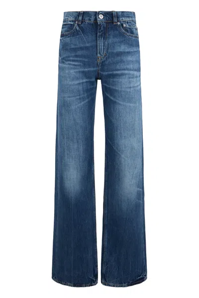 Our Legacy Wide-leg Jeans Vienna In Denim