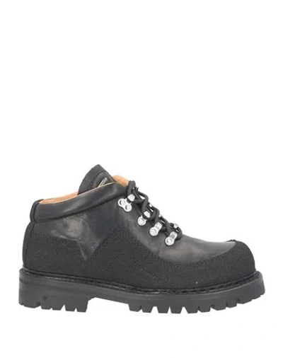 Our Legacy Woman Ankle Boots Black Size 10 Leather