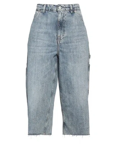 Our Legacy Woman Jeans Blue Size 6 Cotton