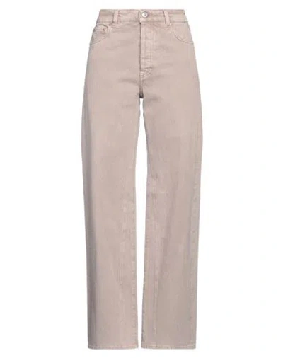 Our Legacy Woman Jeans Taupe Size 32 Cotton