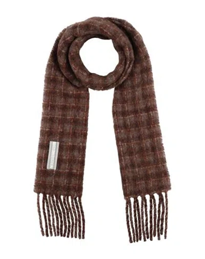 Our Legacy Woman Scarf Brown Size - Alpaca Wool, Wool, Polyamide