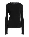 Our Legacy Woman Sweater Black Size 10 Cotton In Black