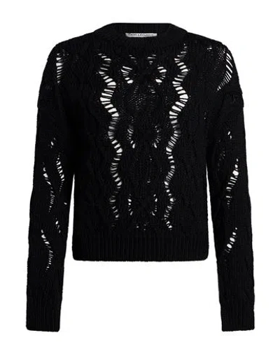 Our Legacy Woman Sweater Black Size 8 Wool