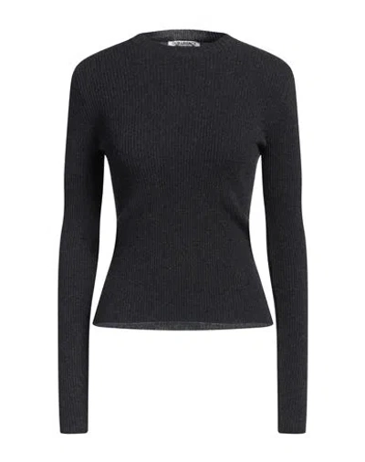 OUR LEGACY OUR LEGACY WOMAN SWEATER CHARCOAL SIZE 8 MERINO WOOL