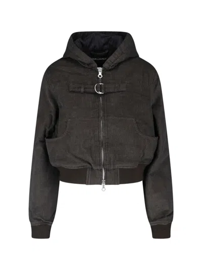Our Legacy Women's 100% Cotton Cord-twill Jacket In Brown
