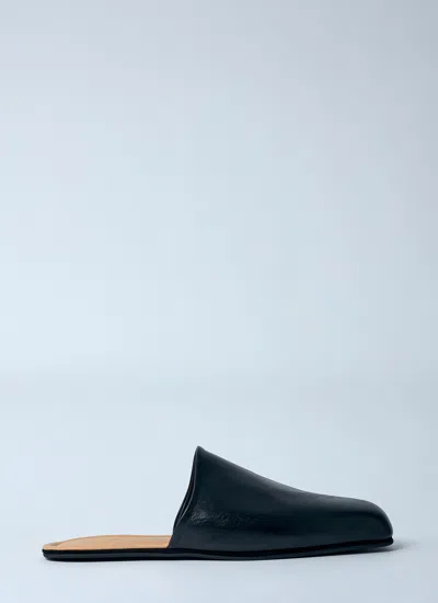 Our Legacy Women Ciagarr Leather Mules In Black