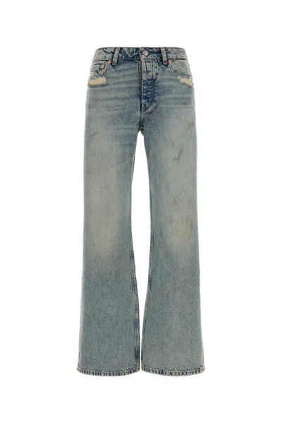 Our Legacy Women's Denim Jeans In Light Blue