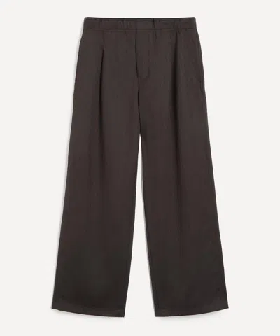 Our Legacy Women's Leisure Havana Brown Twill Trousers