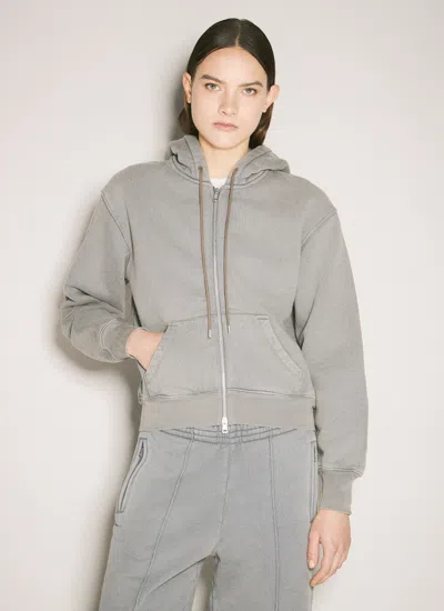 Our Legacy Women Mischief Hooded Sweatshirt In Gray