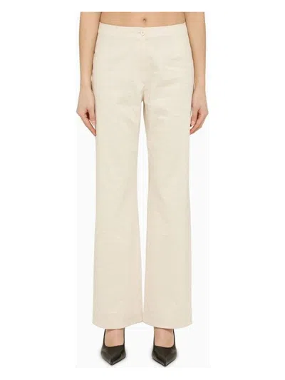 OUR LEGACY WOMEN'S REGULAR COTTON TROUSERS