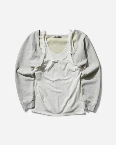Our Legacy Women S Cardigan Tank Yellow Tint Melange In White
