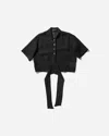 Our Legacy Women S Nannas Shortsleeve Shirt In Black