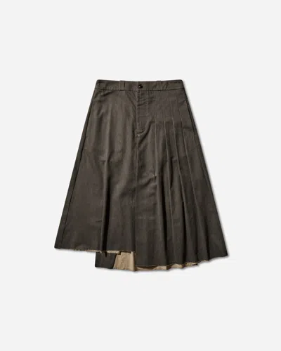Our Legacy Women S Origami Skirt Antique Mudd In Green