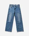 Our Legacy Women S Treble Cut Jeans Deadline Wash In Blue