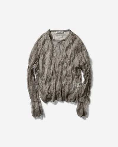Our Legacy Women S True Roundneck Sweater Ash In Beige