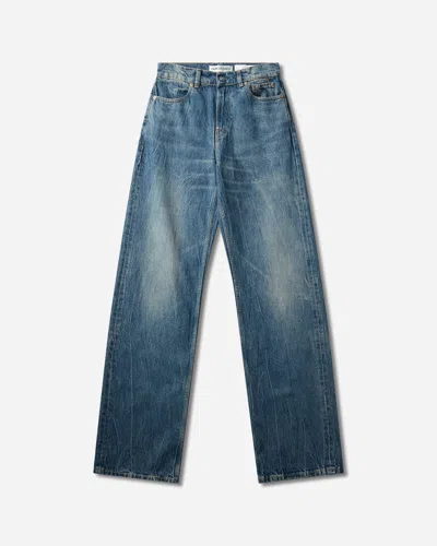 Our Legacy Women S Wata Cut Jeans River In Blue