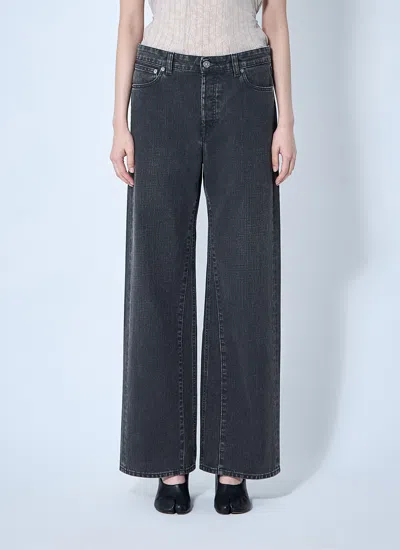 Our Legacy Women Treble Cut Jeans In Black