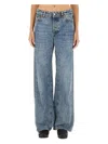Our Legacy Women S Treble Cut Jeans Deadline Wash In Denim