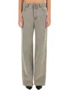 Our Legacy Women Treble Cut Jeans In Gray