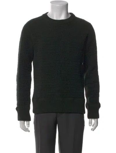 Pre-owned Our Legacy Wool Crew Neck Pullover In Black