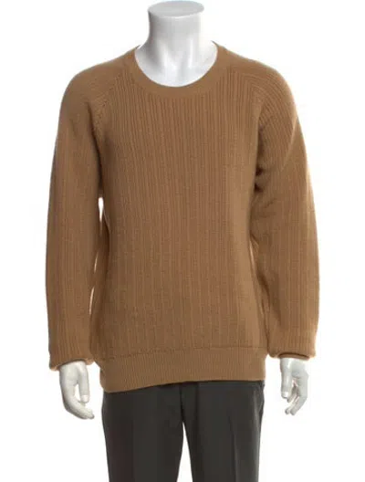 Pre-owned Our Legacy Wool Crew Neck Pullover In Brown