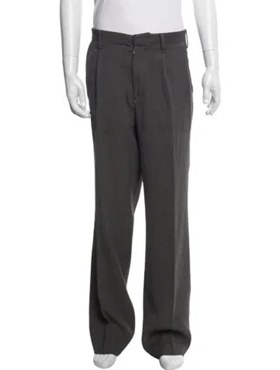 Pre-owned Our Legacy Wool Dress Pants In Gray