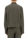 Our Legacy Mini-check Pattern Jacket In Grey