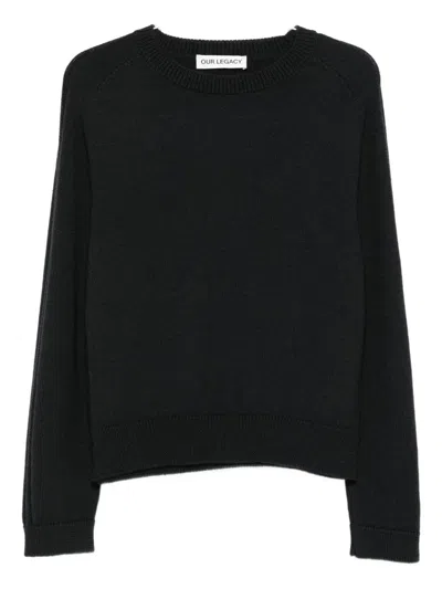 Our Legacy Wool Jumper In Gray