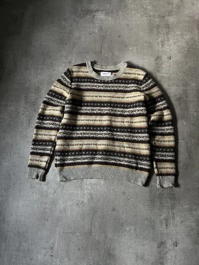 Pre-owned Our Legacy Wool Striped Sweater In Multicolor