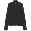 Our Legacy Gray Dropped Shoulder Turtleneck