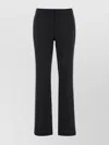 Our Legacy Wool Trousers With Embroidery And Pockets In Black