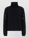 Our Legacy Wool Turtleneck Sweater Long Sleeves In Black
