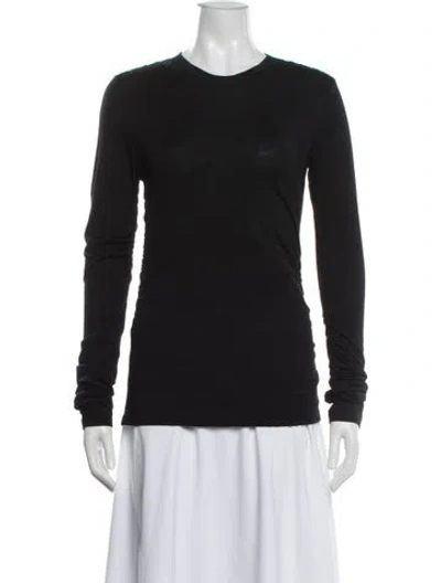 Pre-owned Our Legacy Wool V-neck Top In Blue