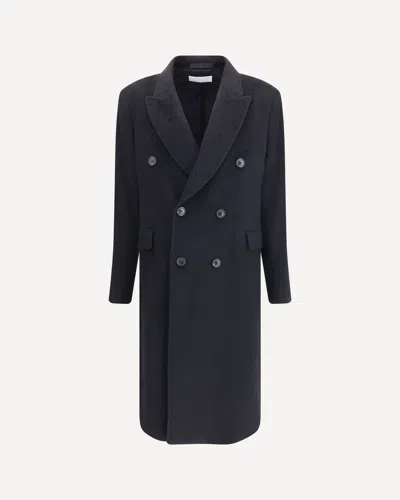 Our Legacy Wool Whale Coat In Black