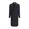 Our Legacy Men Wool Whale Coat In Black