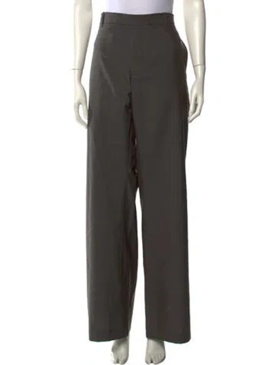 Pre-owned Our Legacy Wool Wide Leg Pants W/ Tags In Gray