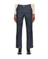 Our Legacy Work Chino Logo Jeans In Black