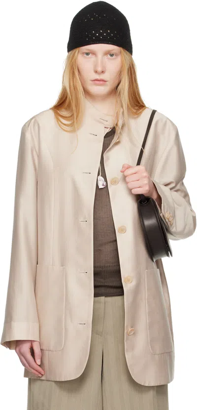 Our Legacy Work Shop Emporio Armani Beige Pomposo Coat