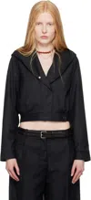 Our Legacy Work Shop Emporio Armani Black Incognito Jacket
